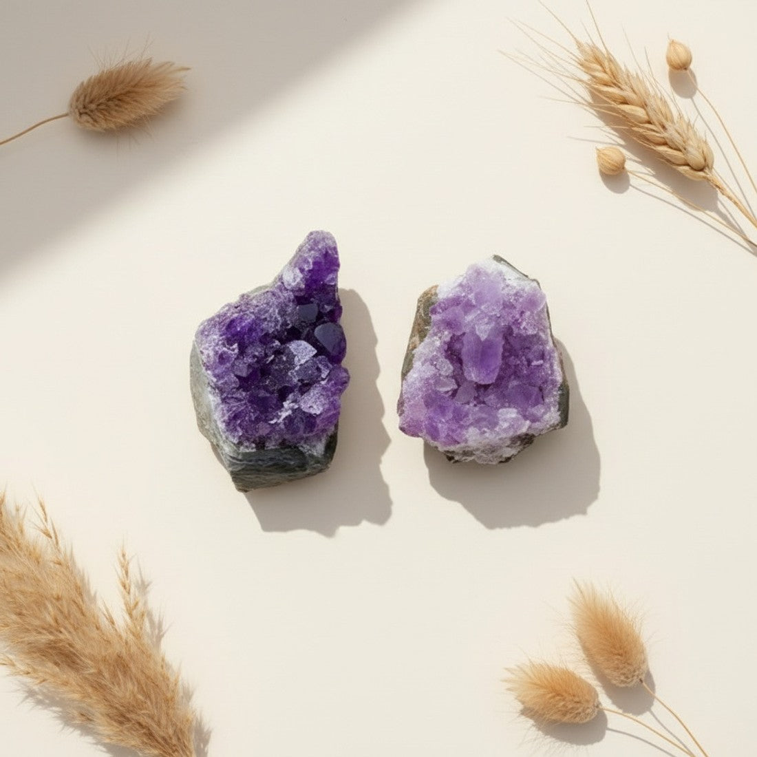 Amethyst Cluster 2 Pack