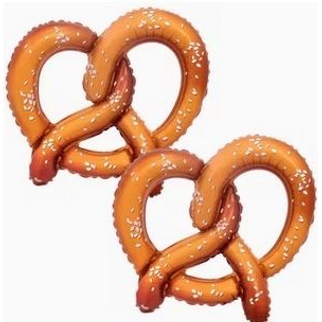 Pretzel Foil Balloons (2pc)