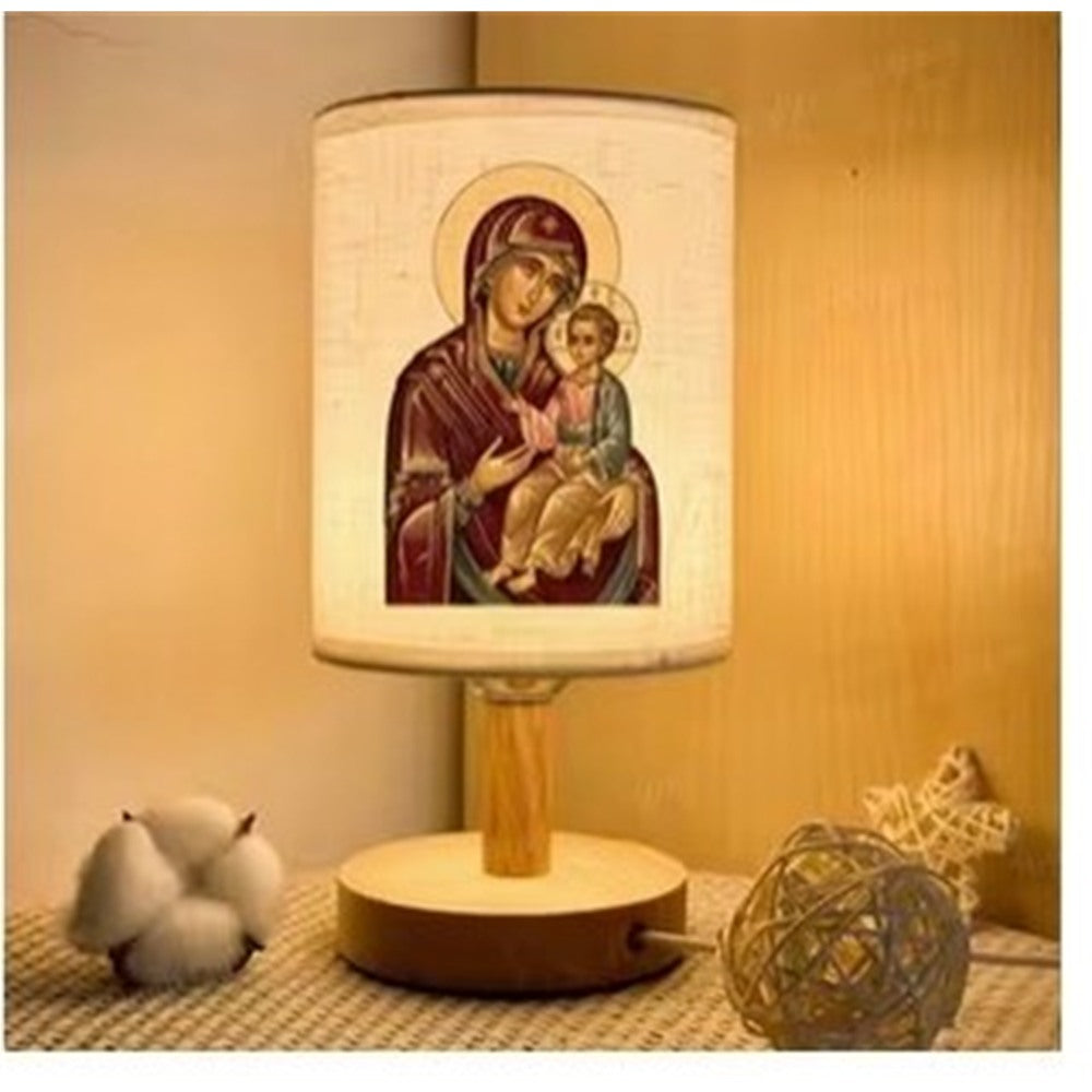 Our Lady Orthodox Icon Night Lamp