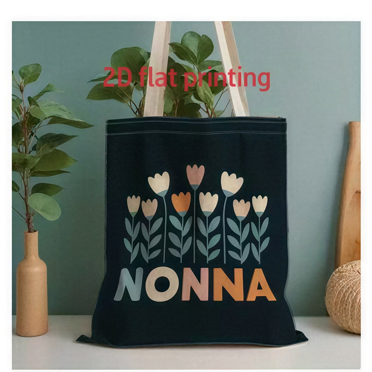 NONNA Tulip Tote Bag