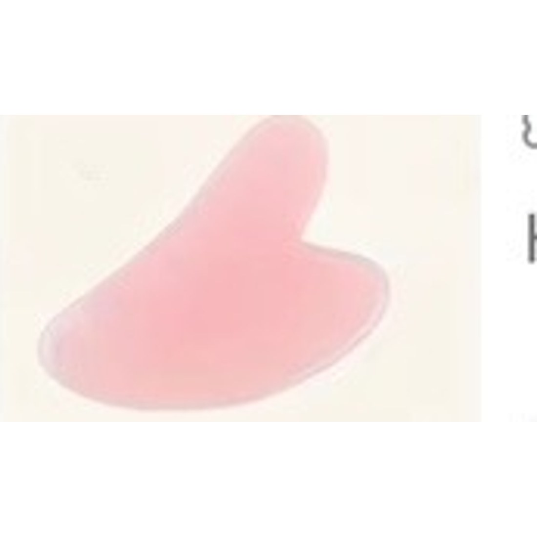 Heart Shape Gua Sha Facial Massager Body Contour Tool Rose Skincare Beauty