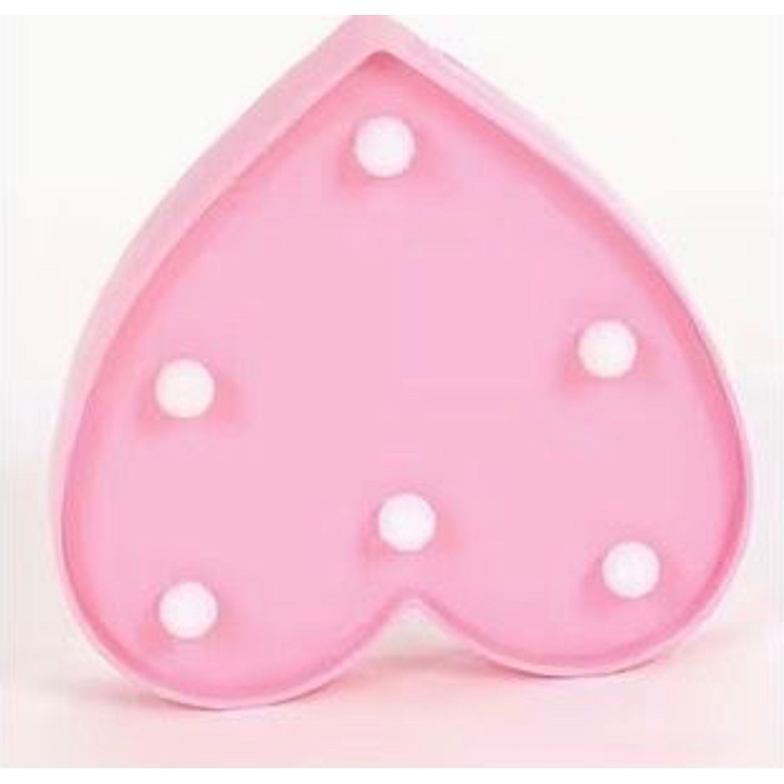 Pink Heart LED Night Light
