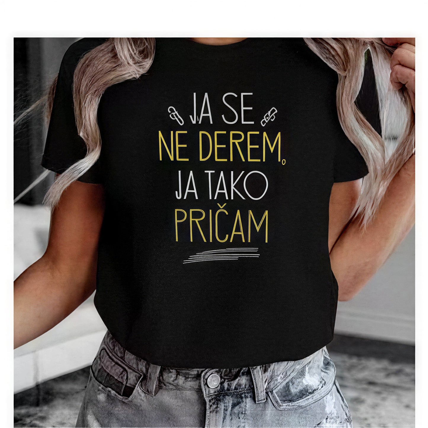 "Ja Se Ne Derem" Serbian Tee