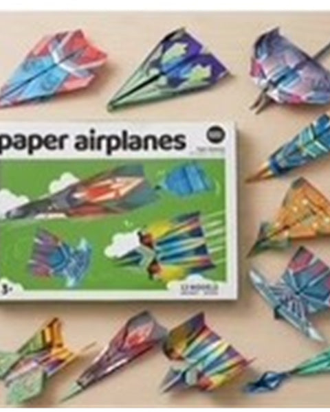 Printed Paper Airplanes Kit
