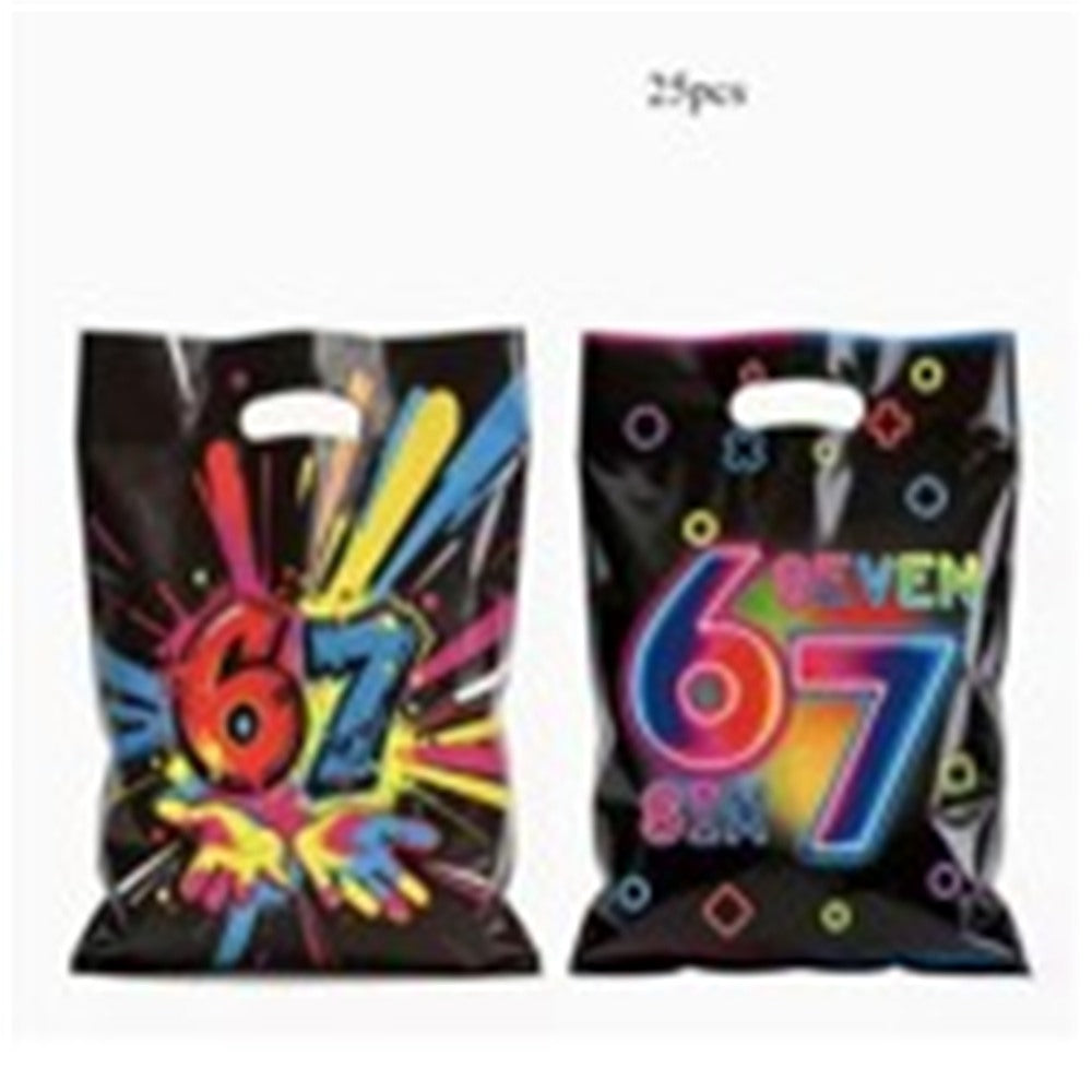 '67' Theme Party Favour Bags (25pc)