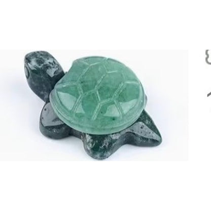 Green Aventurine Turtle Carving