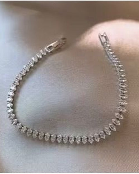 Cubic Zirconia Tennis Bracelet