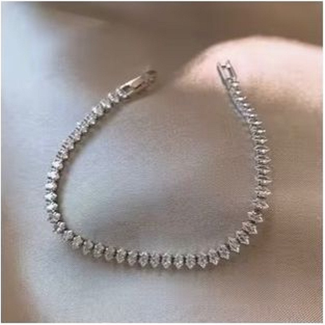 Cubic Zirconia Tennis Bracelet