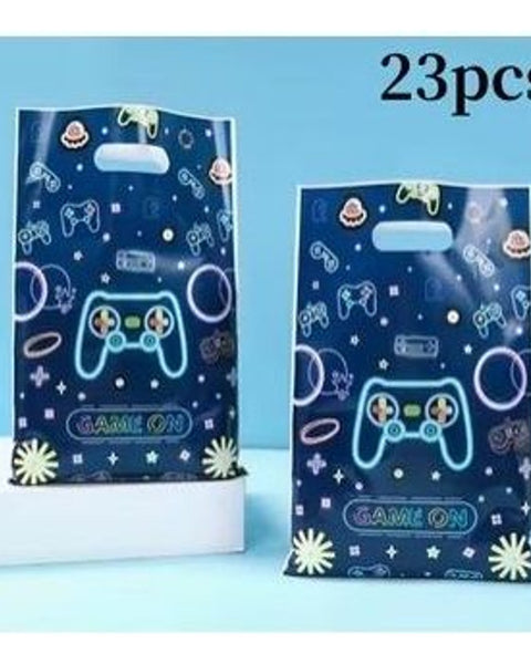 23pc Gaming Controller Party Loot Bags Gamer Birthday Favour Bags