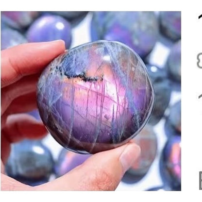 Purple Labradorite Sphere