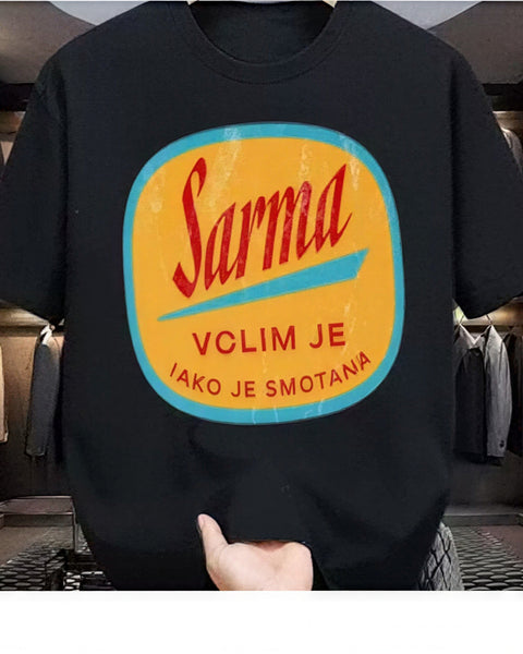 "Sarma — Volim Je" Retro Sweatshirt