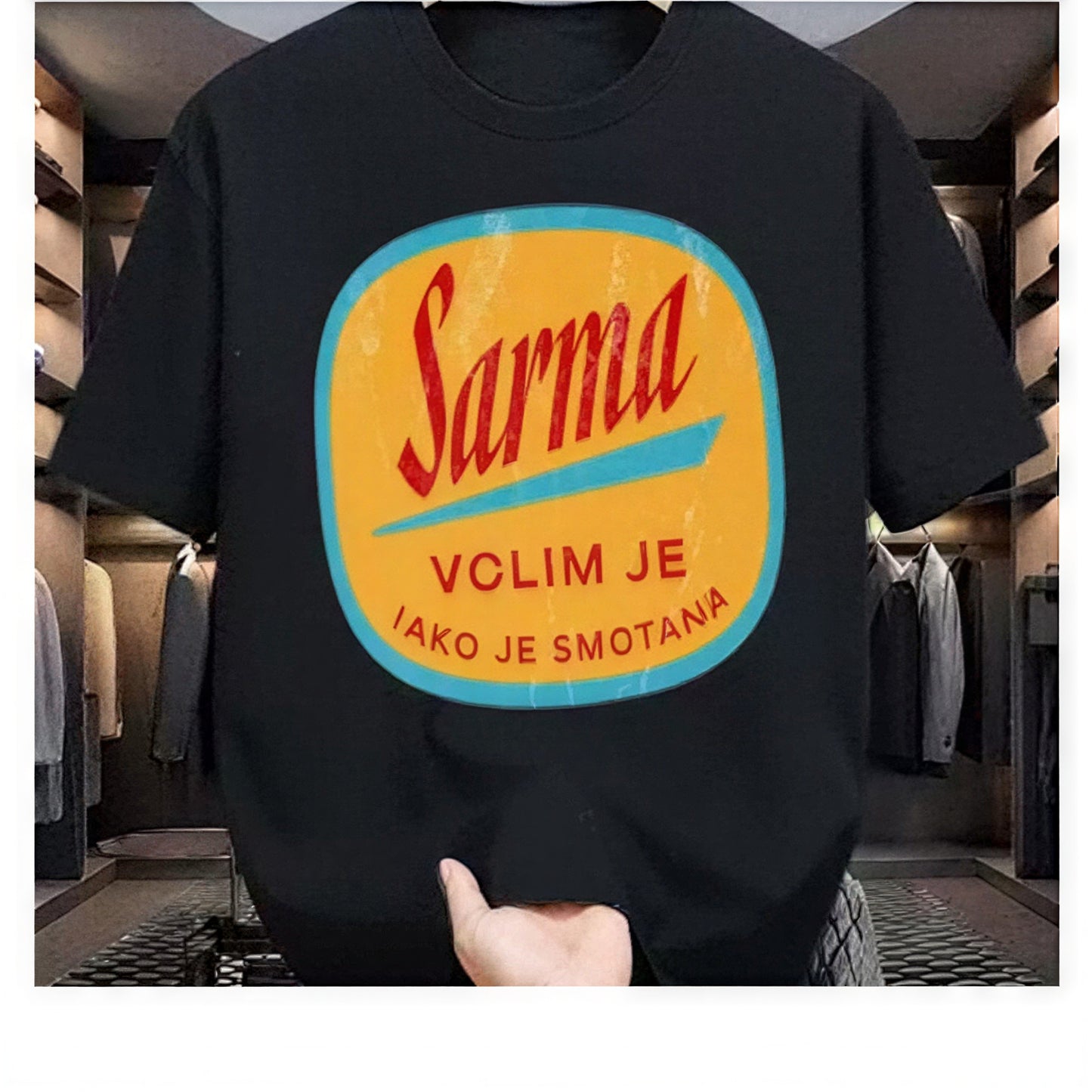 "Sarma — Volim Je" Retro Sweatshirt