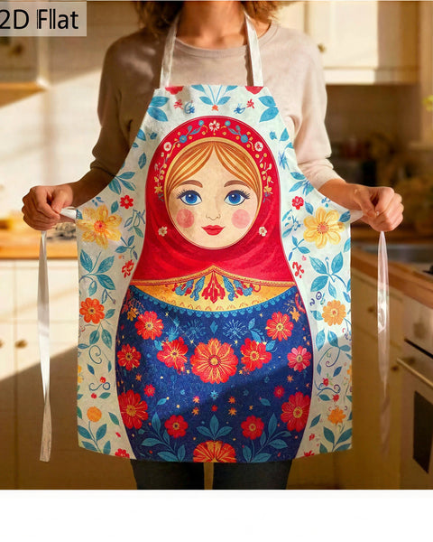 Russian Nesting Doll Apron