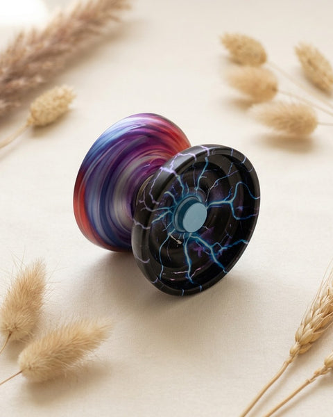 Metal Yo Yo Ball Bearing Responsive Trick Yoyo Kids Adults Random Colour
