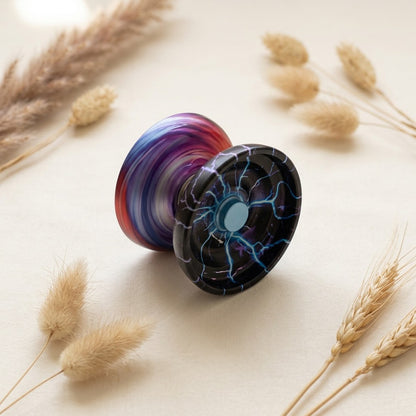 Metal Yo Yo Ball Bearing Responsive Trick Yoyo Kids Adults Random Colour