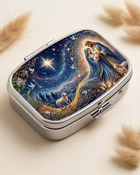 Starry Night Goddess Pill Box
