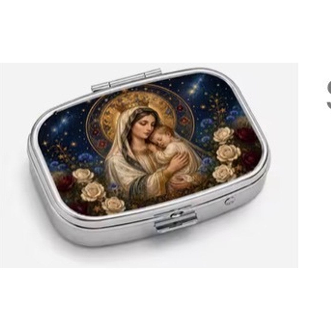 Madonna and Child Pill Box