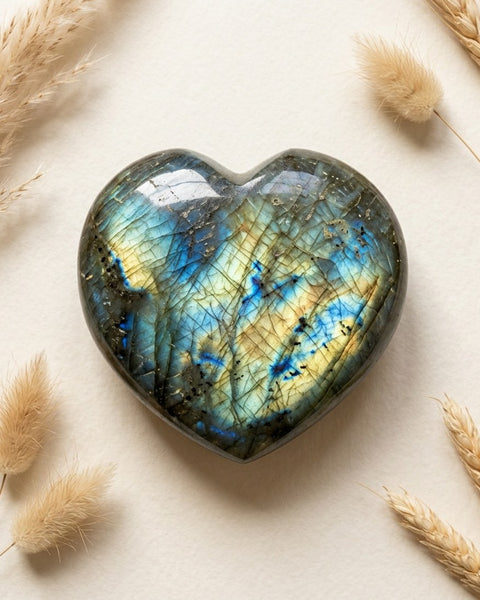 Labradorite Heart 30-80g