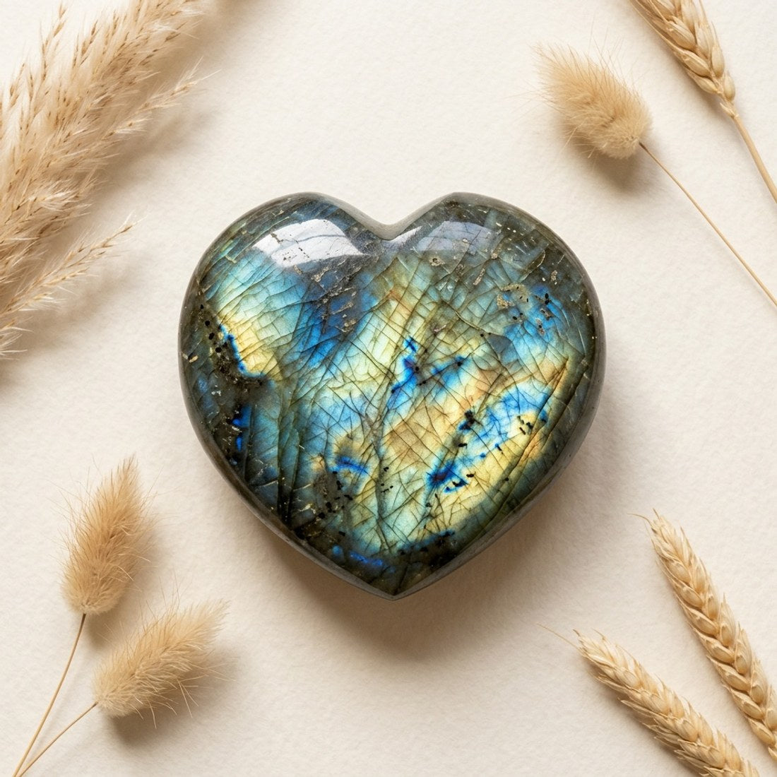 Labradorite Heart 30-80g