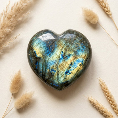 Labradorite Heart 30-80g