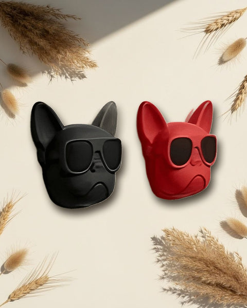 Sunglass Dog Wall Hooks 2pc No-Drill