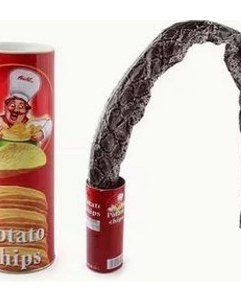 Prank Potato Chips Jumping Snake