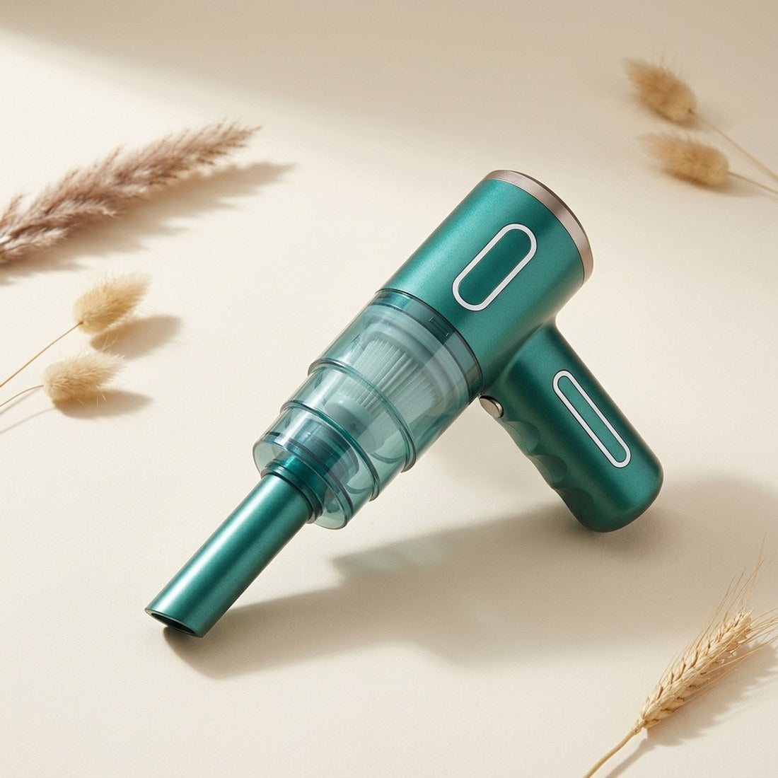 Cordless Handheld Car Vacuum Rechargeable Portable Mini Vac Auto Home Green