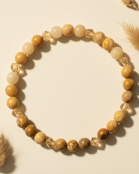 Citrine Handcrafted Unisex Bracelet