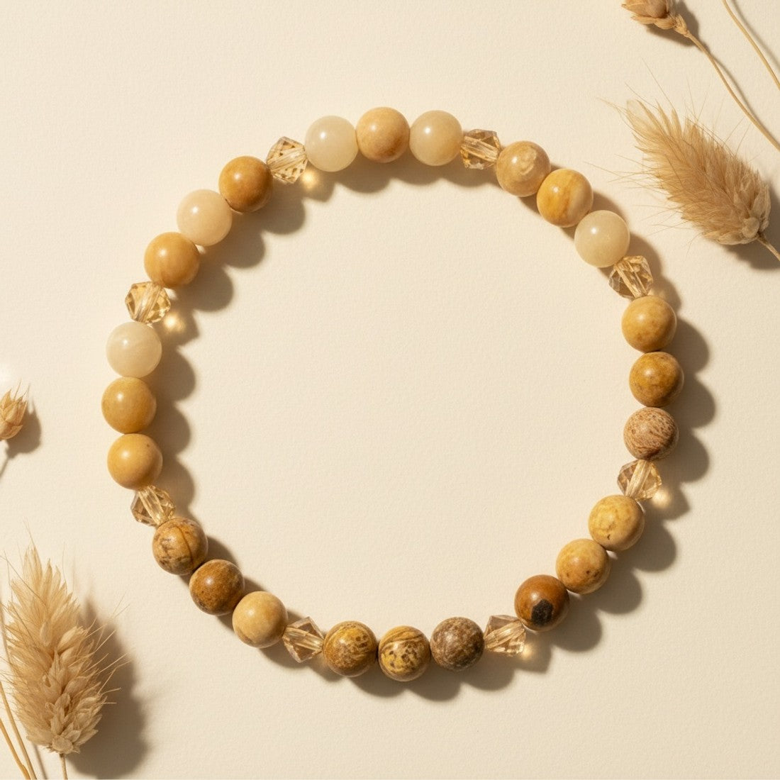 Citrine Handcrafted Unisex Bracelet