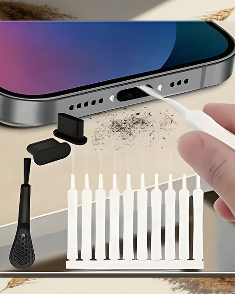 Multifunctional Phone Port Cleaning Kit 13pc