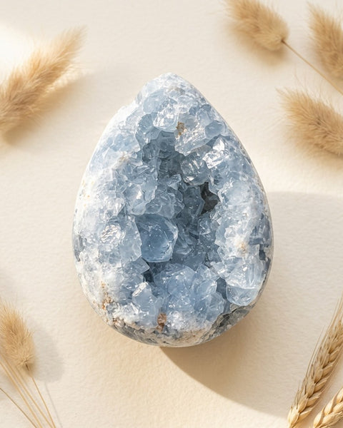 Celestite Crystal Cluster 100-200g