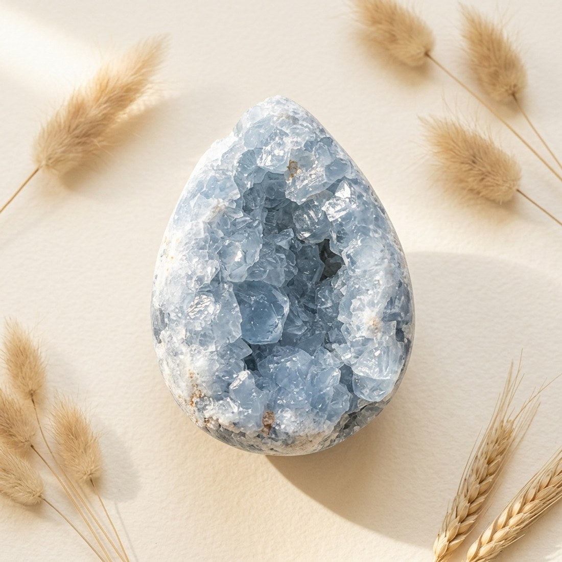 Celestite Crystal Cluster 100-200g